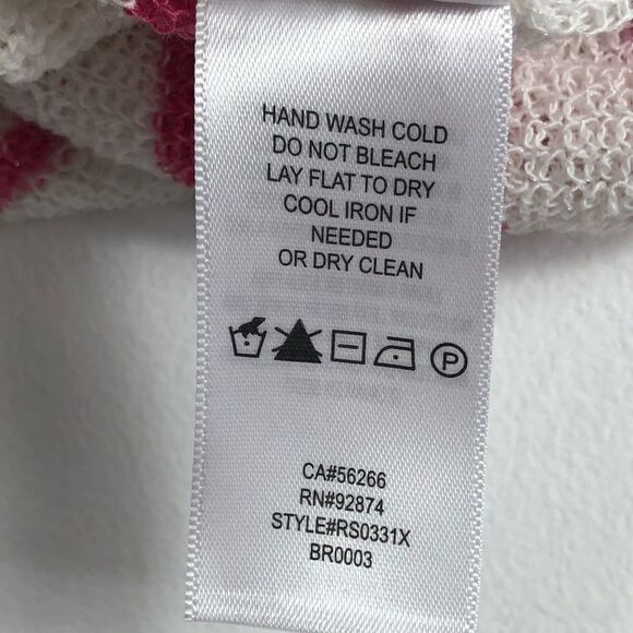 Splendid Pink Striped Sweater, NWT, medium - Picture 8 of 8